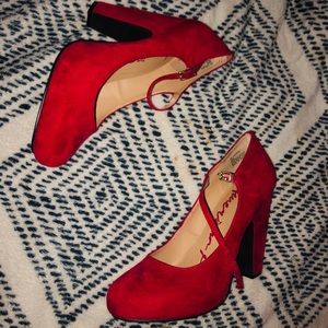 Red heels!